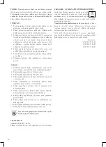 Preview for 14 page of Optimum SW-3013 Operating Instructions Manual