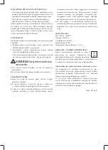 Preview for 5 page of Optimum SW-5222 Operating Instructions Manual