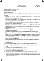 Preview for 6 page of Optimum SW-5222 Operating Instructions Manual