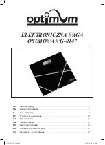 Preview for 1 page of Optimum WG-0147 Operating Instructions Manual