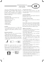 Предварительный просмотр 12 страницы Optimum WG-0161 Operating Instructions Manual