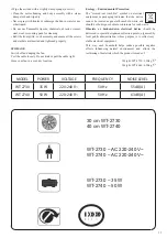 Предварительный просмотр 15 страницы Optimum WT-2730 Instruction Manual