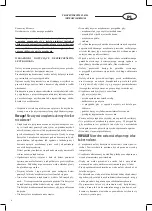 Preview for 6 page of Optimum ZL-6730 Operating Instructions Manual