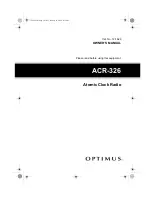 Optimus 12-1626 Owner'S Manual preview