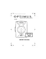 Предварительный просмотр 1 страницы Optimus 14-1253 Owner'S Manual