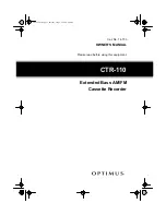 Optimus 14-733 Owner'S Manual preview