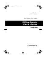 Предварительный просмотр 1 страницы Optimus 32-1163 Owner'S Manual