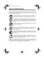 Предварительный просмотр 31 страницы Optimus 32-1163 Owner'S Manual