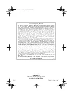 Предварительный просмотр 36 страницы Optimus 32-1163 Owner'S Manual