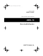 Optimus 40-1403 Owner'S Manual preview