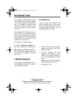 Preview for 2 page of Optimus 40-1403 Owner'S Manual