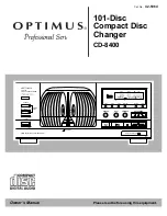 Preview for 1 page of Optimus 42-5064 Owner'S Manual