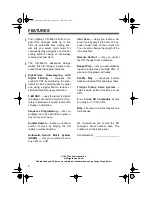 Preview for 2 page of Optimus 42-5072 Owner'S Manual