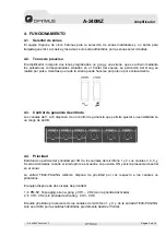 Preview for 10 page of Optimus A-240MZ Installation And Operating Instructions Manual