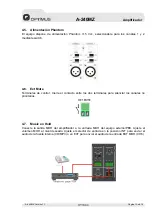 Preview for 11 page of Optimus A-240MZ Installation And Operating Instructions Manual