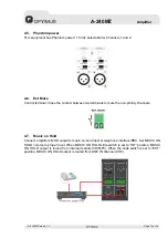 Preview for 27 page of Optimus A-240MZ Installation And Operating Instructions Manual