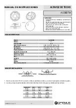 Optimus A-258BTM Instruction Manual preview