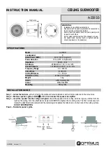 Предварительный просмотр 2 страницы Optimus A-258SB Instruction Manual