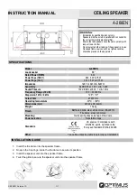 Preview for 2 page of Optimus A-266EN Instruction Manual