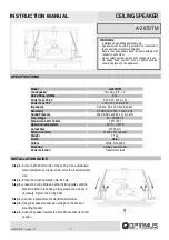 Preview for 2 page of Optimus A-267DTM Instruction Manual