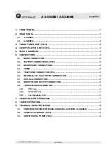 Preview for 14 page of Optimus A-5120M2 Installation And Operating Instructions Manual