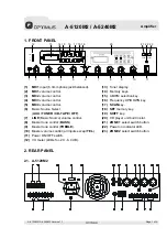 Preview for 15 page of Optimus A-5120M2 Installation And Operating Instructions Manual