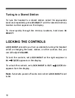 Preview for 10 page of Optimus AM/FM Headset Radio Owner'S Manual