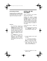 Предварительный просмотр 4 страницы Optimus AMX-25 Owner'S Manual