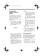 Preview for 11 page of Optimus Concertmate 410 Owner'S Manual