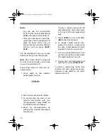 Preview for 16 page of Optimus Concertmate 410 Owner'S Manual