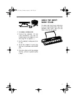 Preview for 7 page of Optimus Concertmate 42-4035 Owner'S Manual