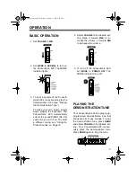 Предварительный просмотр 9 страницы Optimus Concertmate 42-4035 Owner'S Manual