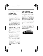 Preview for 16 page of Optimus Concertmate 42-4035 Owner'S Manual