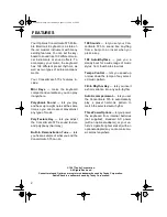 Preview for 2 page of Optimus CONCERTMATE 575 Owner'S Manual