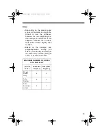 Preview for 19 page of Optimus CONCERTMATE 575 Owner'S Manual