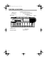 Preview for 8 page of Optimus CONCERTMATE 690 Owner'S Manual