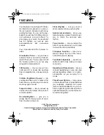 Preview for 2 page of Optimus CONCERTMATE 970 Owner'S Manual