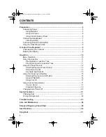 Preview for 4 page of Optimus CONCERTMATE 970 Owner'S Manual