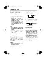 Preview for 5 page of Optimus CONCERTMATE 970 Owner'S Manual