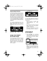 Preview for 15 page of Optimus CONCERTMATE 970 Owner'S Manual