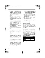 Preview for 16 page of Optimus CONCERTMATE 970 Owner'S Manual