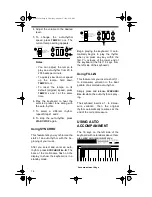 Preview for 16 page of Optimus Concertmate 975 Owner'S Manual