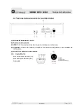 Preview for 7 page of Optimus EDC-1000 SERIES Instruction Manual