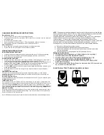 Предварительный просмотр 2 страницы Optimus H-7328 Instruction Manual And Owner'S Manual