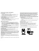 Предварительный просмотр 5 страницы Optimus H-7328 Instruction Manual And Owner'S Manual