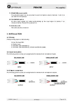 Preview for 17 page of Optimus PM-61M Installation And Operating Instructions Manual