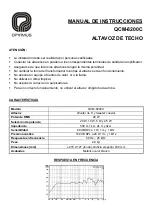 Optimus QCM-8200C Instruction Manual preview