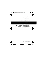 Preview for 1 page of Optimus SCP-99 Owner'S Manual