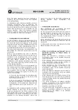 Предварительный просмотр 16 страницы Optimus SU-114N Operating Instructions Manual