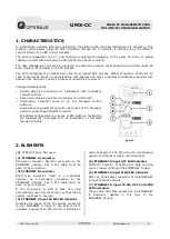 Preview for 6 page of Optimus UMX-CC Operating Instructions Manual